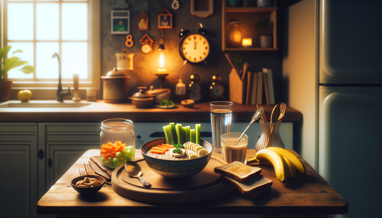 alt_text: Menu sahur sehat untuk penderita GERD, kaya serat dan rendah asam demi kesehatan lambung.