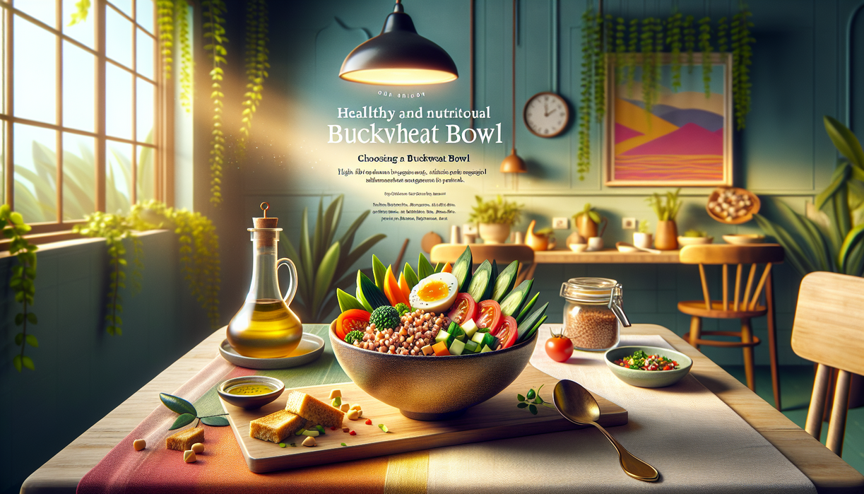 alt_text: Buckwheat Bowl Sayur, menu sahur kaya serat dengan sayuran segar untuk energi sepanjang hari.