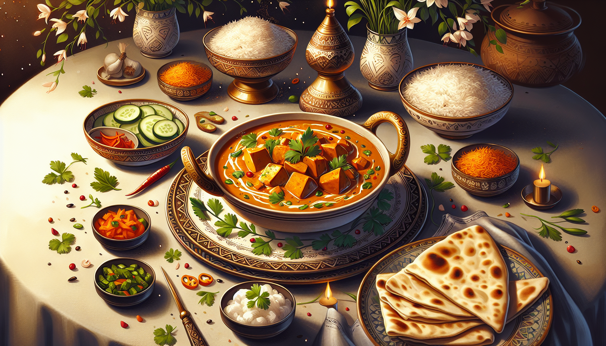 alt_text: Butter Chicken Curry nabati yang menggugah selera, sempurna untuk perayaan Hari Raya.