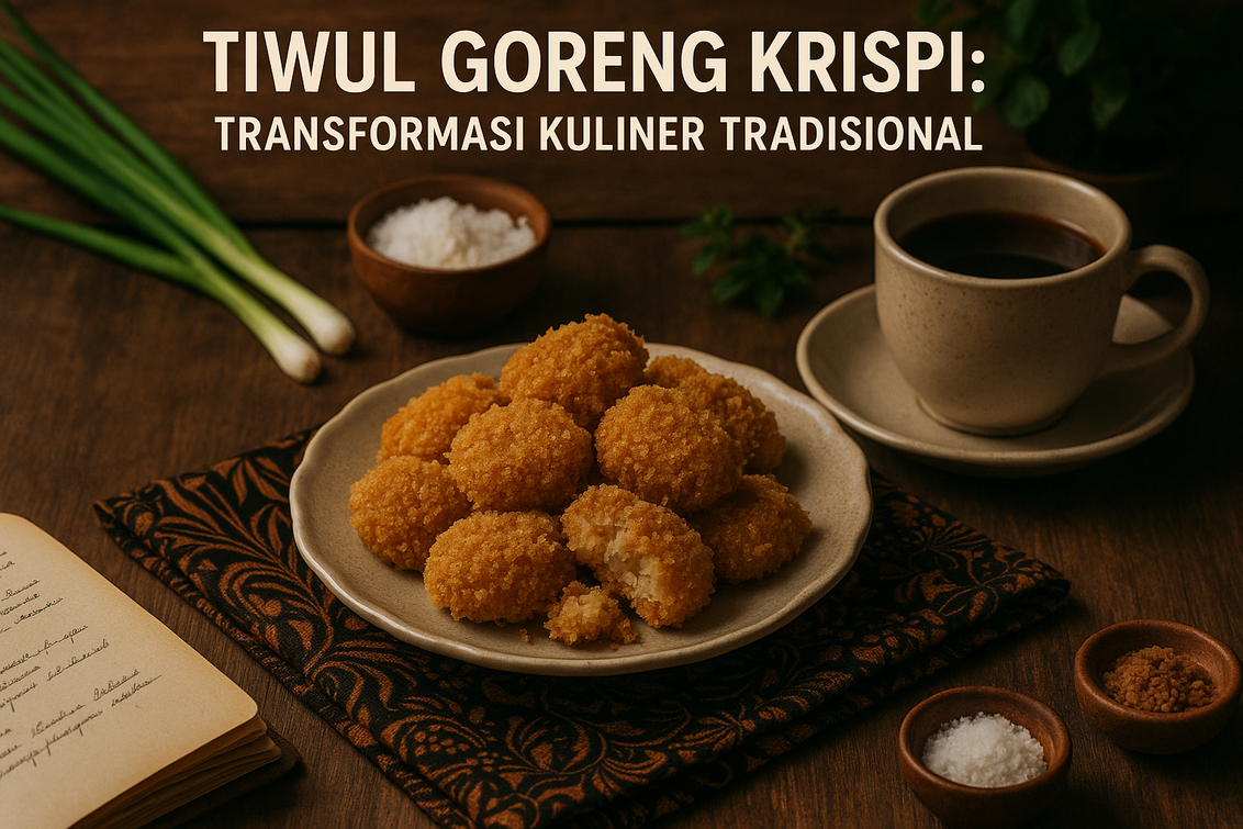 alt_text: Tiwul goreng krispi, renyah di luar, lembut di dalam, siap memanjakan lidah pecinta kuliner.