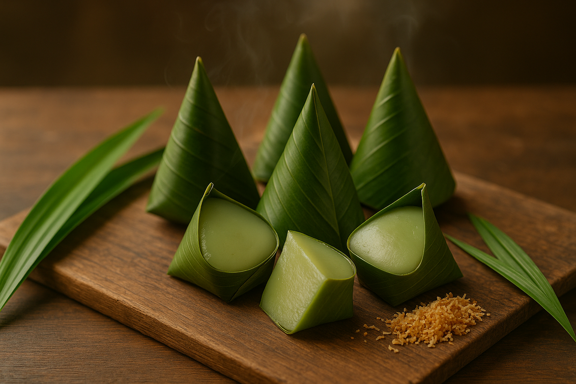 alt_text: Kue Pasung Khas Banten, lembut dan anti gagal, siap disajikan dengan aroma menggugah selera.