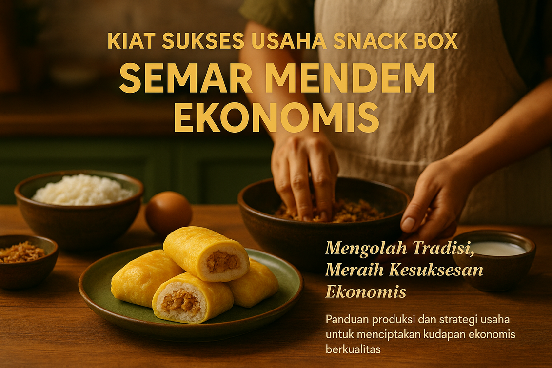 alt_text: Semar Mendem ekonomis, pilihan ideal untuk snack box rumahan yang lezat dan praktis.